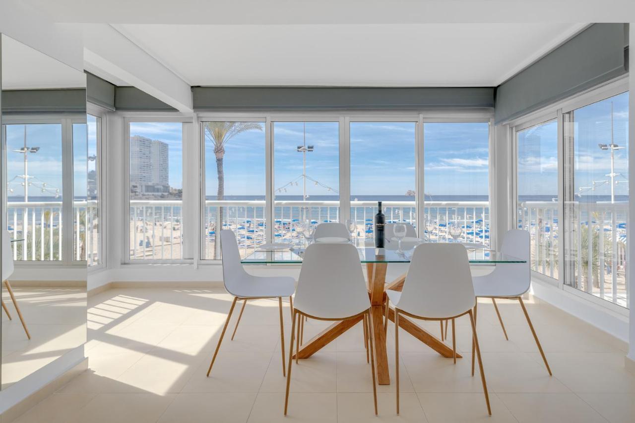 Sun Sand And Luxury Seafront Apartment Veracruz Levante Бенидорм Экстерьер фото